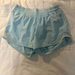 Lululemon Athletica Blue Athletic Shorts Lightweight Moisture-Wicking